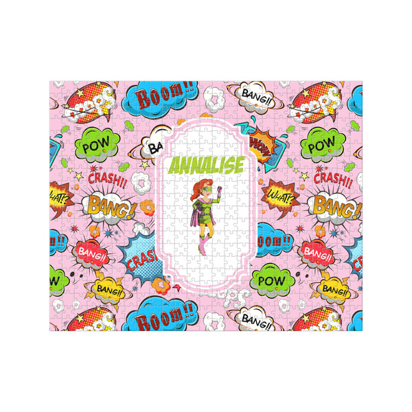 Custom Woman Superhero 500 pc Jigsaw Puzzle (Personalized)