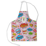 Woman Superhero Kid's Apron - Small (Personalized)