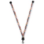 Woman Superhero Lanyard (Personalized)