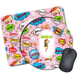 Woman Superhero Mouse Pad (Personalized)