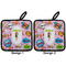 Woman Superhero Pot Holders - Set of 2 APPROVAL