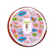 Woman Superhero Printed Icing Circle - Small - On Cookie