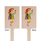 Woman Superhero Wooden 6.25" Stir Stick - Rectangular - Double Sided - Front & Back