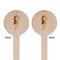 Woman Superhero Wooden 7.5" Stir Stick - Round - Double Sided - Front & Back