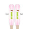 Woman Superhero Wooden Food Pick - Paddle - Double Sided - Front & Back