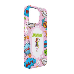 Woman Superhero iPhone Case - Plastic - iPhone 13 (Personalized)