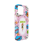 Woman Superhero iPhone Case - Plastic - iPhone 13 Mini (Personalized)