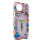 Woman Superhero iPhone Case - Plastic - iPhone 14 Pro Max (Personalized)