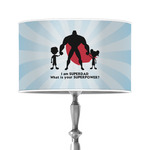 Super Dad 12" Drum Lamp Shade - Poly-film