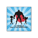 Super Dad Wood Print - 12x12