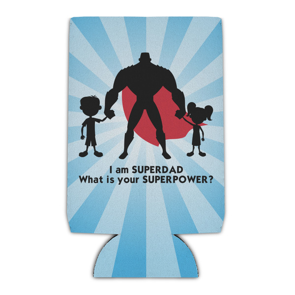 Custom Super Dad Can Cooler (16 oz)