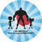 Super Dad 2" Multipurpose Round Labels - Single Sticker