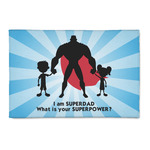 Super Dad 2' x 3' Indoor Area Rug