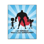 Super Dad Wood Print - 20x24