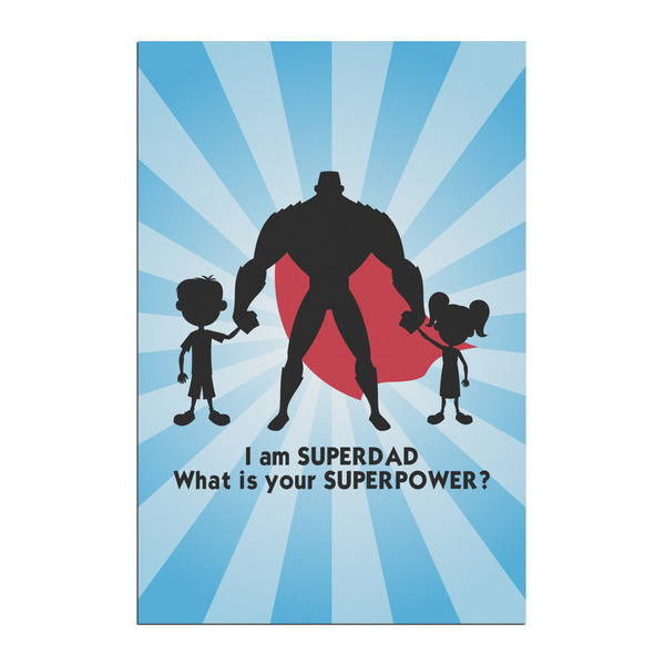 Custom Super Dad Posters - Matte - 20x30