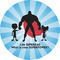 Super Dad 3" Multipurpose Round Labels - Single Sticker