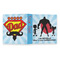 Super Dad 3 Ring Binders - Full Wrap - 1" - OPEN OUTSIDE