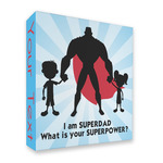 Super Dad 3 Ring Binder - Full Wrap - 2"