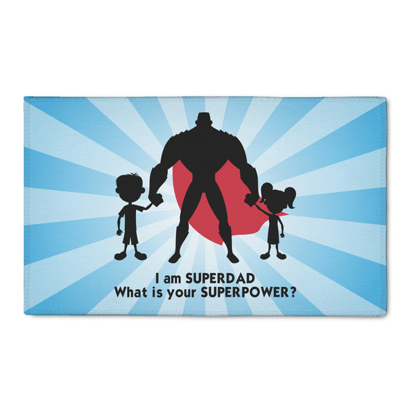 Custom Super Dad 3' x 5' Patio Rug