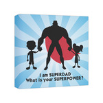 Super Dad Canvas Print - 8x8