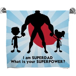 Super Dad Bath Towel
