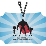 Super Dad Rear View Mirror Ornament