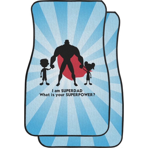 Custom Super Dad Car Floor Mats