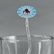 Super Dad Clear Plastic 7" Stir Stick - Oval - Main