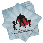 Super Dad Cloth Cocktail Napkins - Set of 4