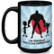 Super Dad Coffee Mug - 15 oz - Black Full