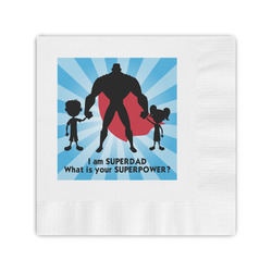 Super Dad Coined Cocktail Napkins