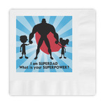 Super Dad Embossed Decorative Napkins