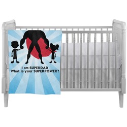 Super Dad Crib Comforter / Quilt