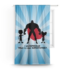 Super Dad Curtain - 50"x84" Panel