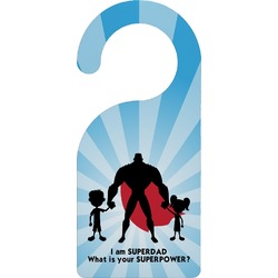 Super Dad Door Hanger