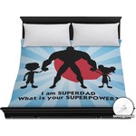 Super Dad Duvet Cover - King