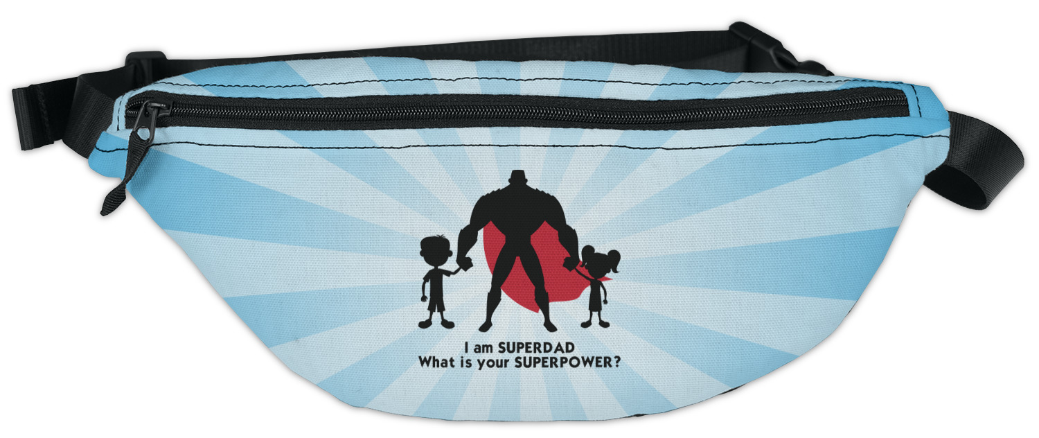 Custom Super Dad Fanny Pack Classic Style YouCustomizeIt