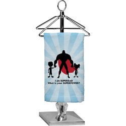 Super Dad Finger Tip Towel - Full Print