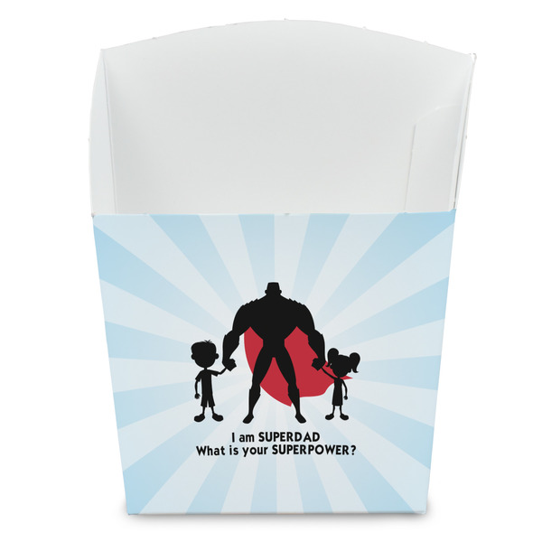 Custom Super Dad French Fry Favor Boxes