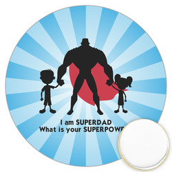 Super Dad Printed Cookie Topper - 3.25"