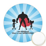 Super Dad Printed Cookie Topper - 2.5"