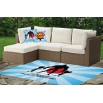 Super Dad Indoor / Outdoor Rug - Custom Size