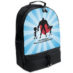 Super Dad Backpacks - Black