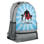 Super Dad Backpack - Grey