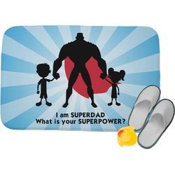 Super Dad Memory Foam Bath Mat - 24"x17"