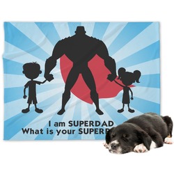 Super Dad Dog Blanket - Large