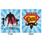 Super Dad Minky Blanket - 50"x60" - Double Sided - Front & Back