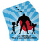 Super Dad Paper Coasters - Front/Main