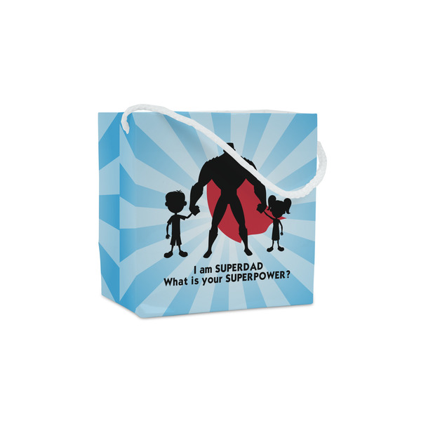 Custom Super Dad Party Favor Gift Bags - Matte