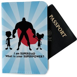 Super Dad Passport Holder - Fabric